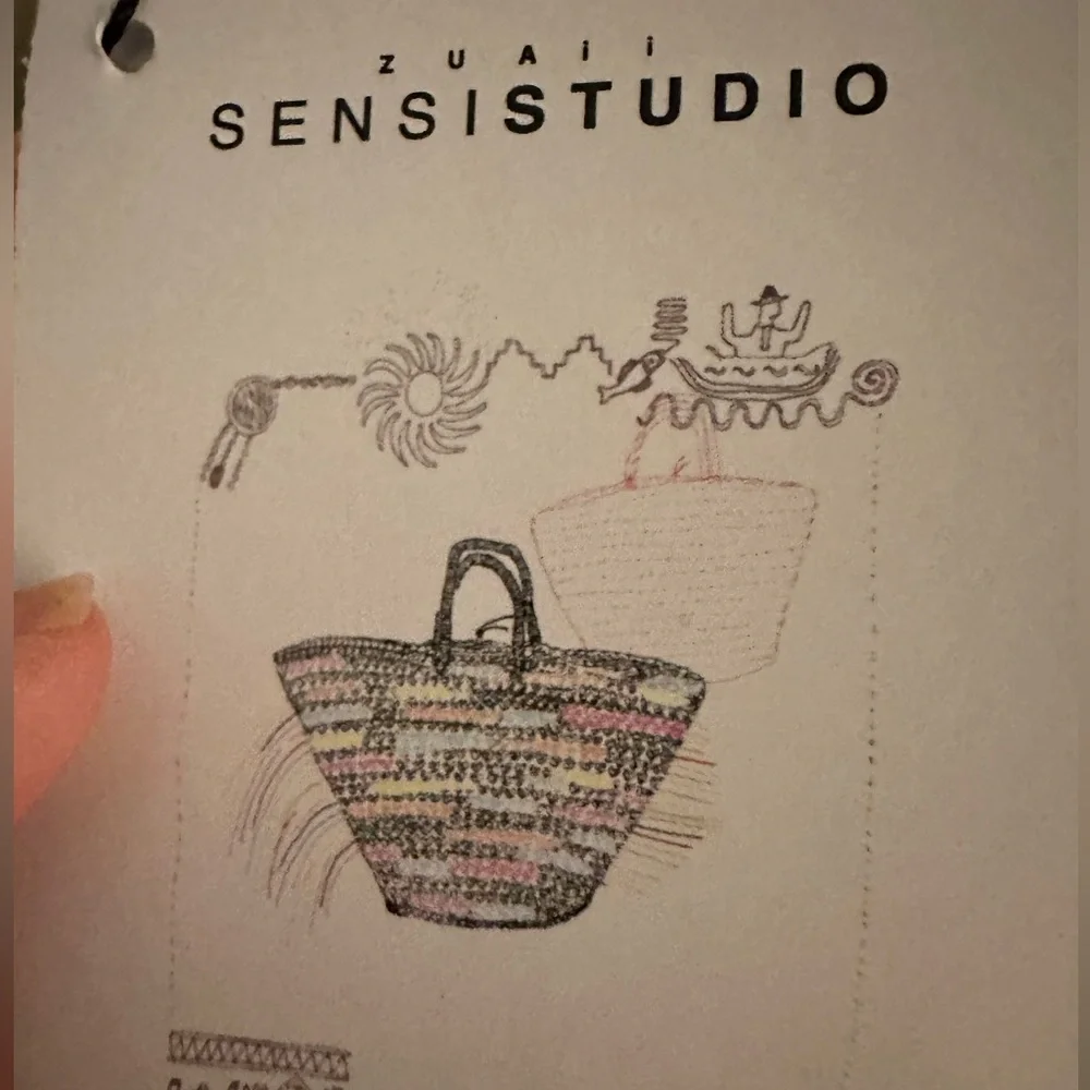 🦓 NWT | Sensi Studio Zebra Bucket Bag 🦓